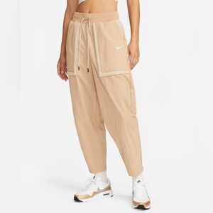 Nike Tan Jogger Pants with Drawstring
